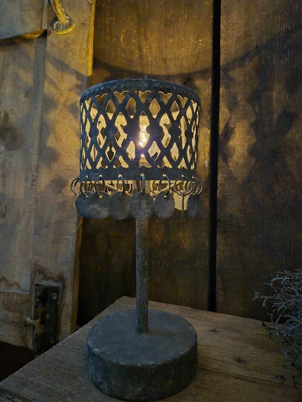 Muntjes lamp op batterij