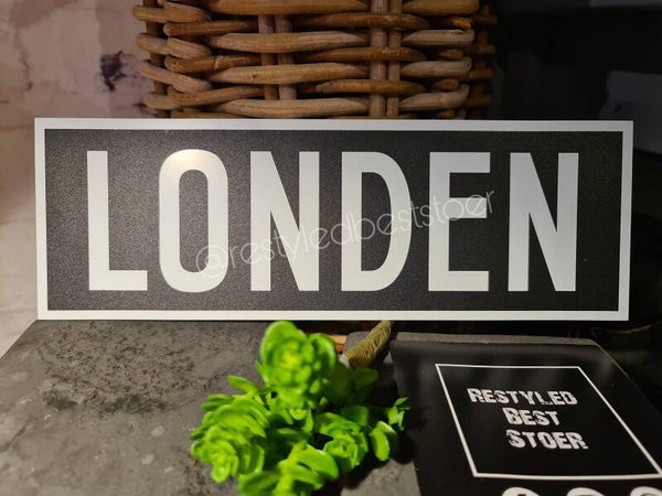 Vintage bord LONDEN