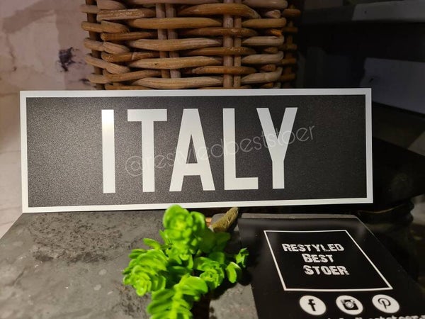 Vintage bord ITALY