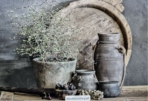 Inductie kookplaat beschermer nr: 19 Dienblad met potten