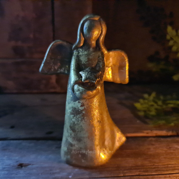 Engel met ster in de handen S, M, L