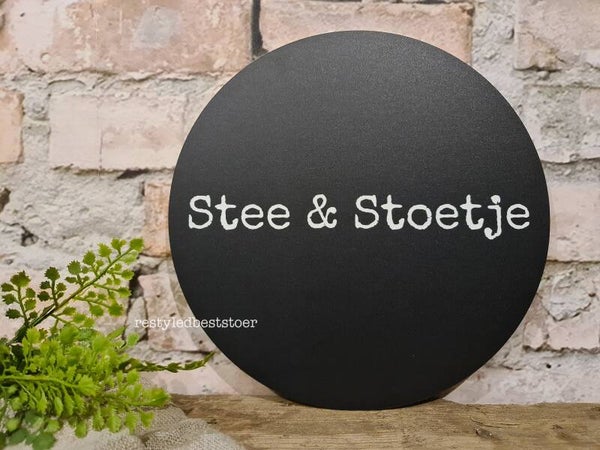 Muurcirkel Stee & Stoetje 7