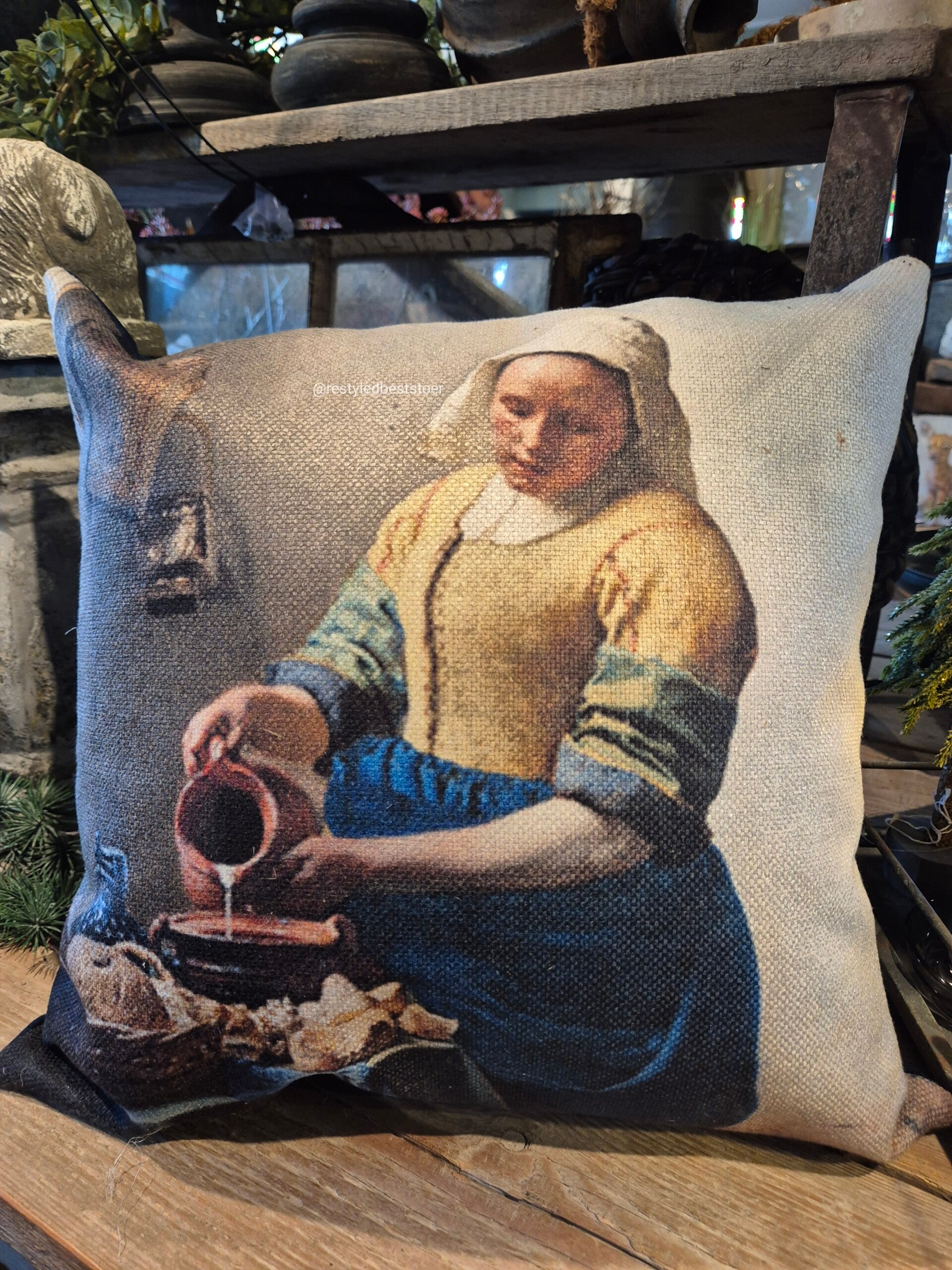 Kussen hoes Melkmeisje