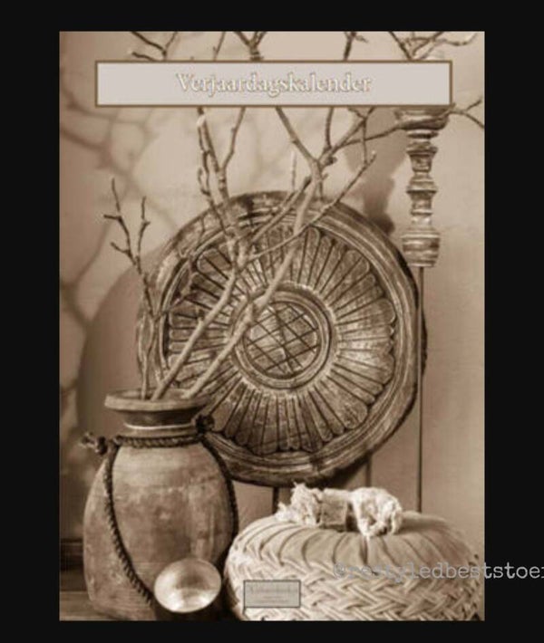 Verjaardagskalender sfeer sepia