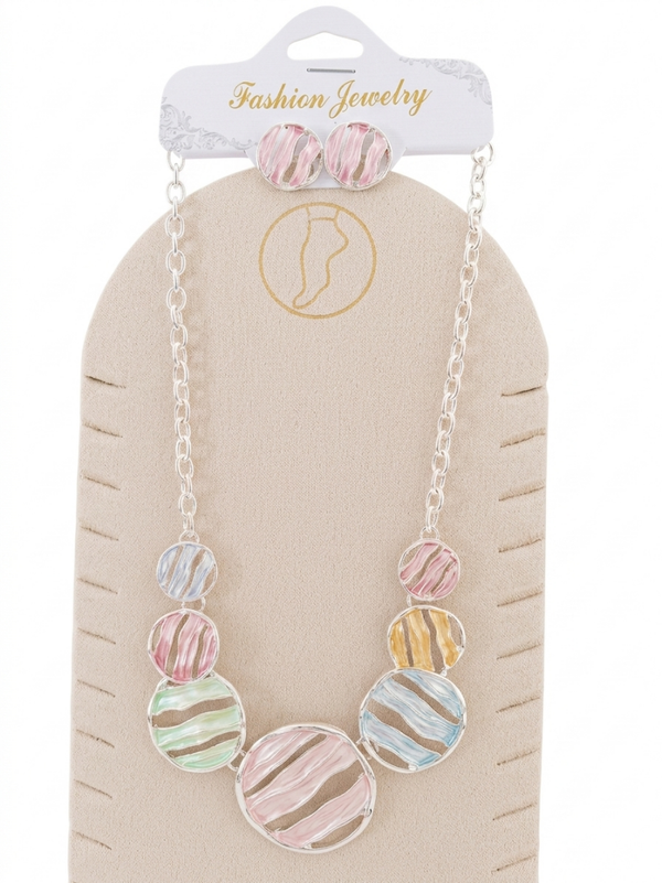 Conjunto  pendiente y collar