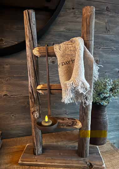 Houten ladder