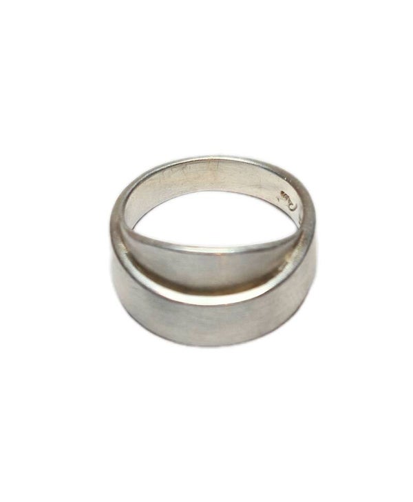 Designer Ring Ivette Ries 925 Silber mattiert fein durchbrochen RG 57