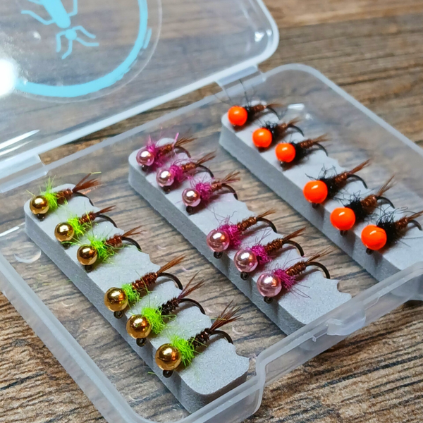 Box "Nymph addict" Faisan 3.5/3.0mm