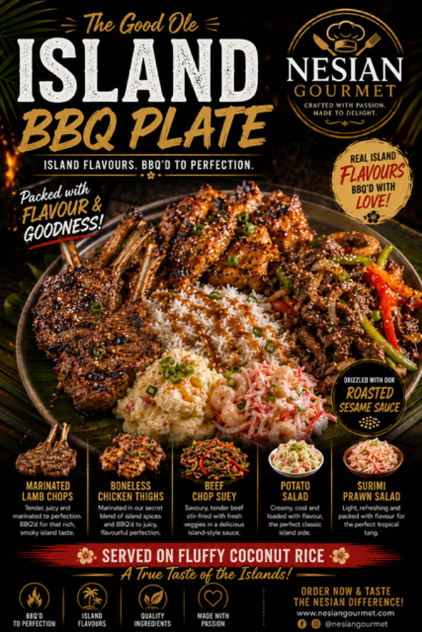 OLE ISLAND BBQ PLATE