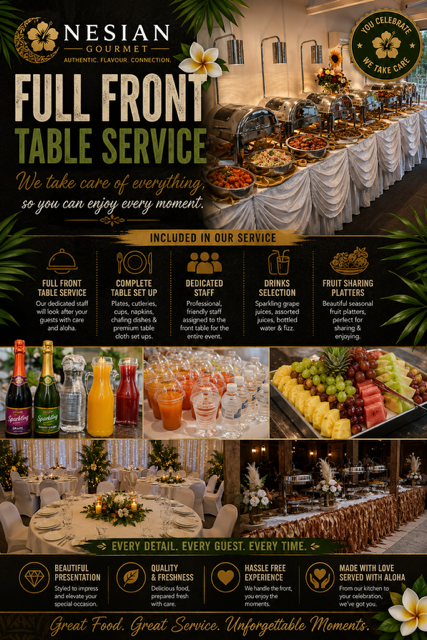 FRONT TABLE SERVICES