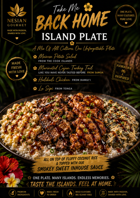CULTURAL ISLAND PLATE