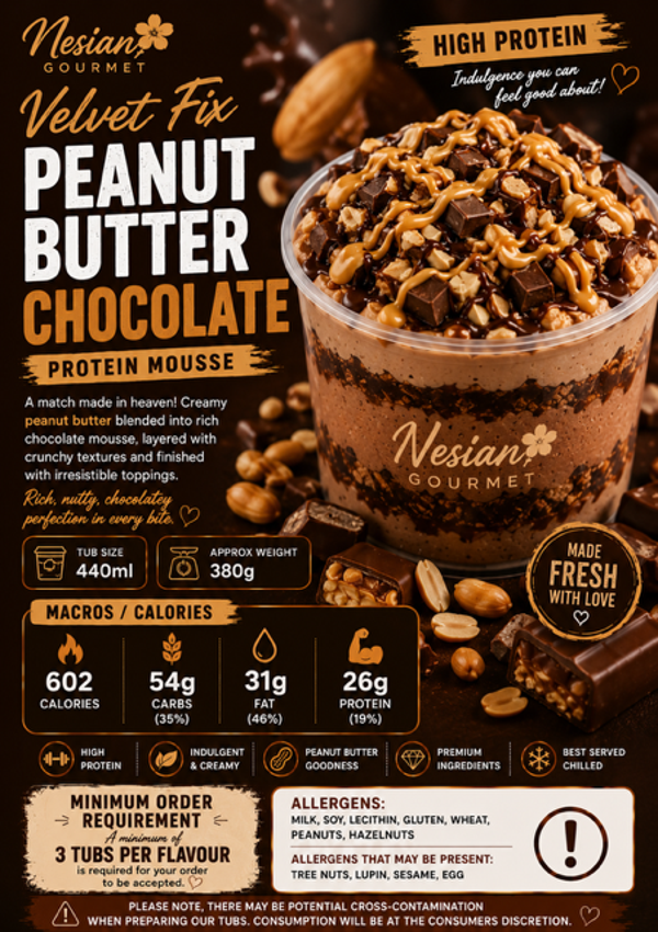 PEANUT BUTTER CHOC - Velvet Protein Fix