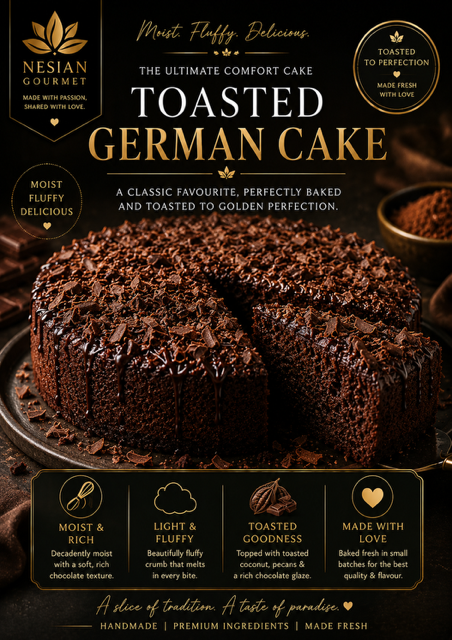 TOASTED GERMAN CAKE TUB