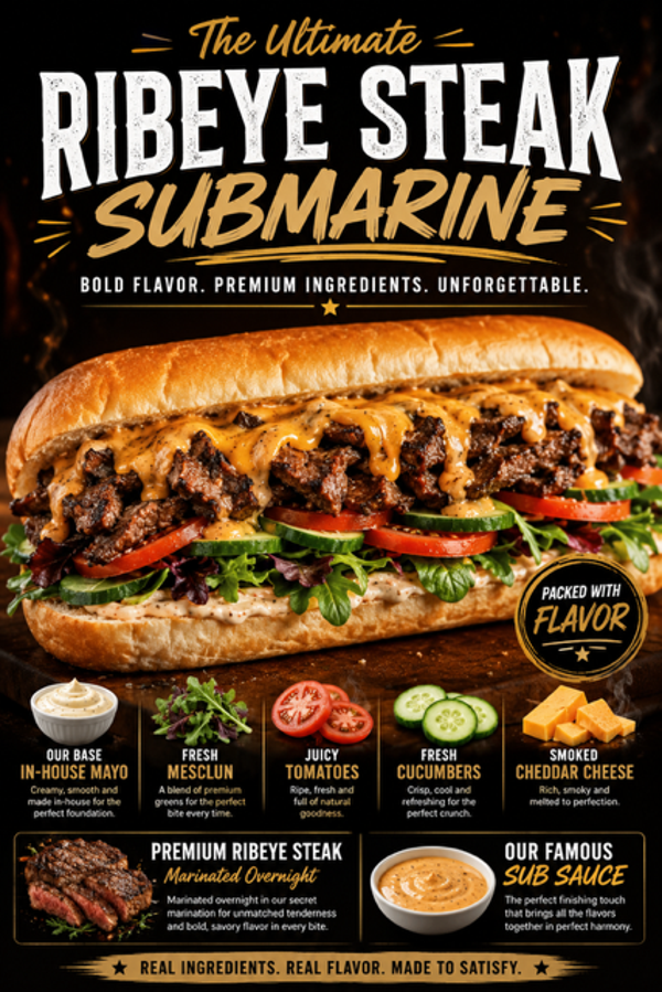 RIBEYE SUBMARINES