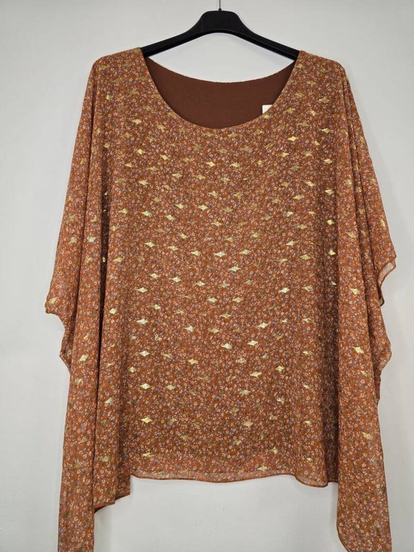 BLUZON OVERSIZE TEJA