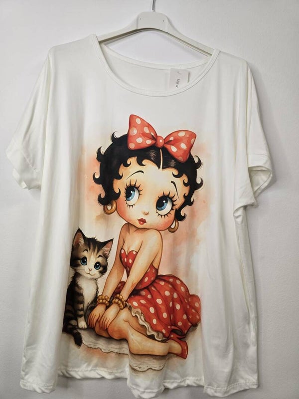 CAMISETA DIVERTIDA BETTY BOOP