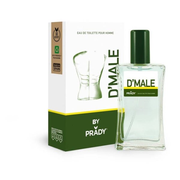 EAU DE TOILETTE D'MALE POUR HOMME 90ML. PRADY 1,59 € Impuestos excluidos