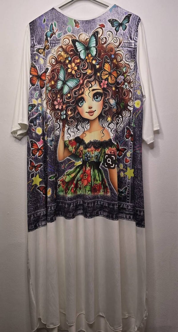 VESTIDO LYCRA FRIA OVER SIZE