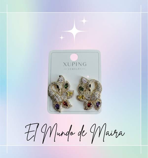 PENDIENTES CISNES