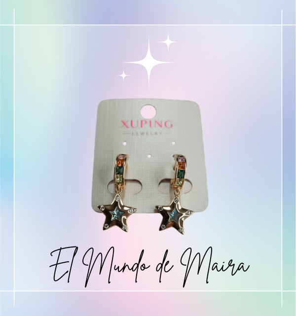 PENDIENTES ESTRELLA