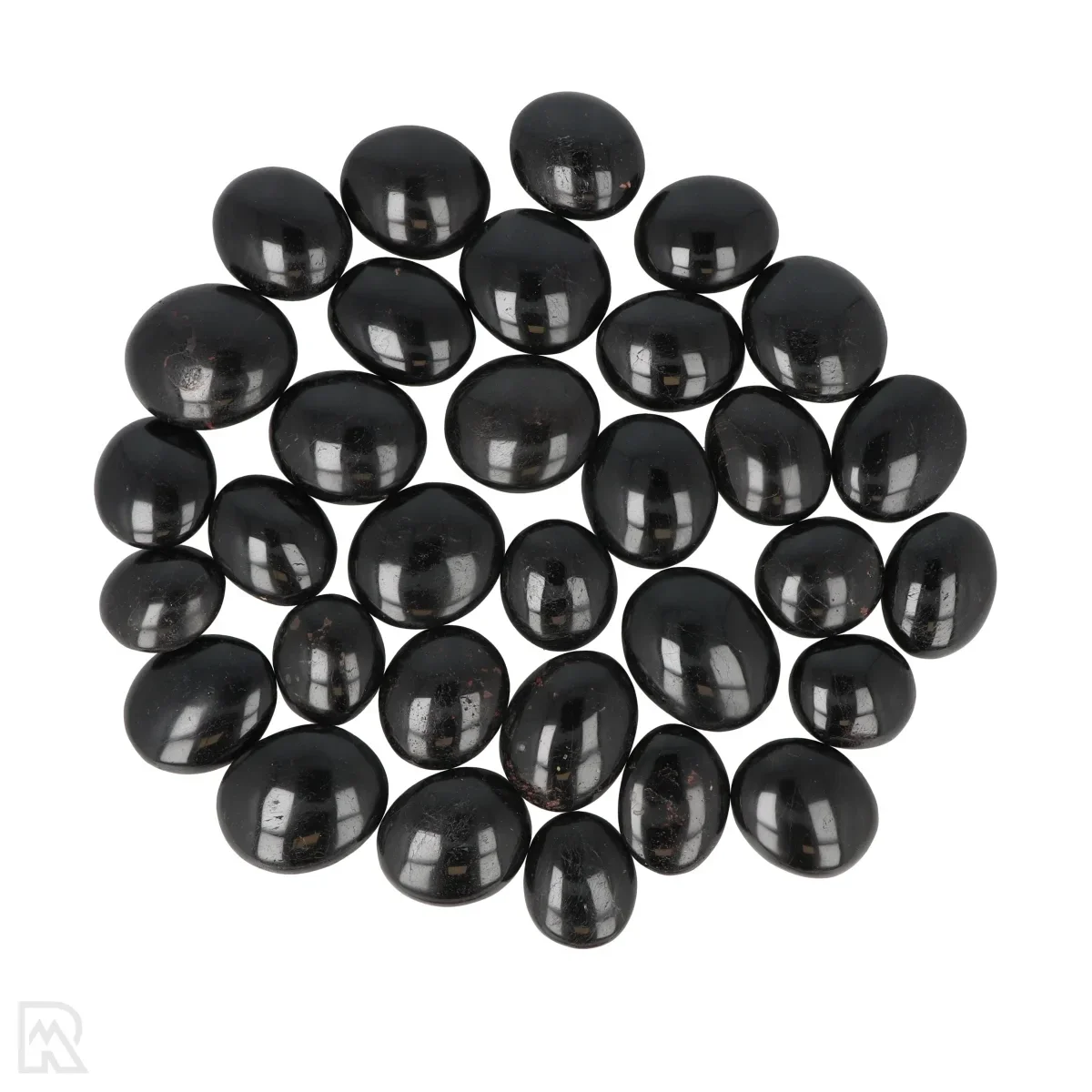 Zwarte Toermalijn zaksteen