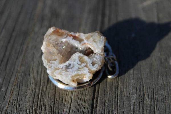 Sleutelhanger Agaat geode #3