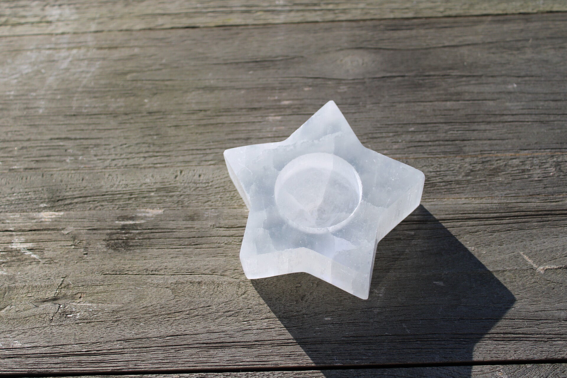 Seleniet theelichthouder