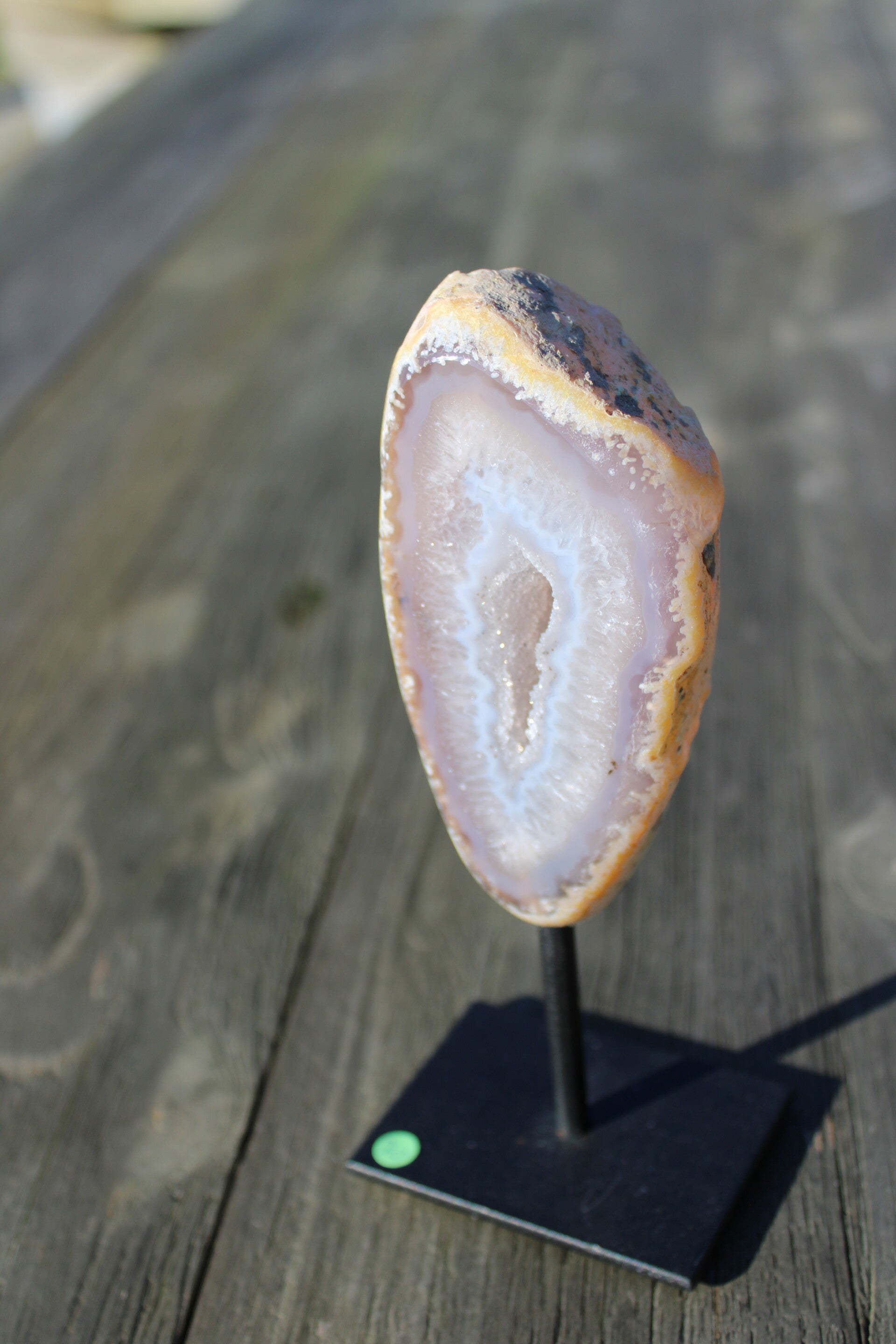 Agaat op standaard #70