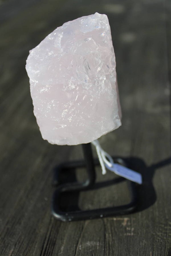 Rozenkwarts ruw op standaard