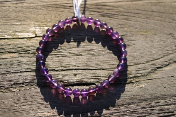 Armband Amethist 6mm