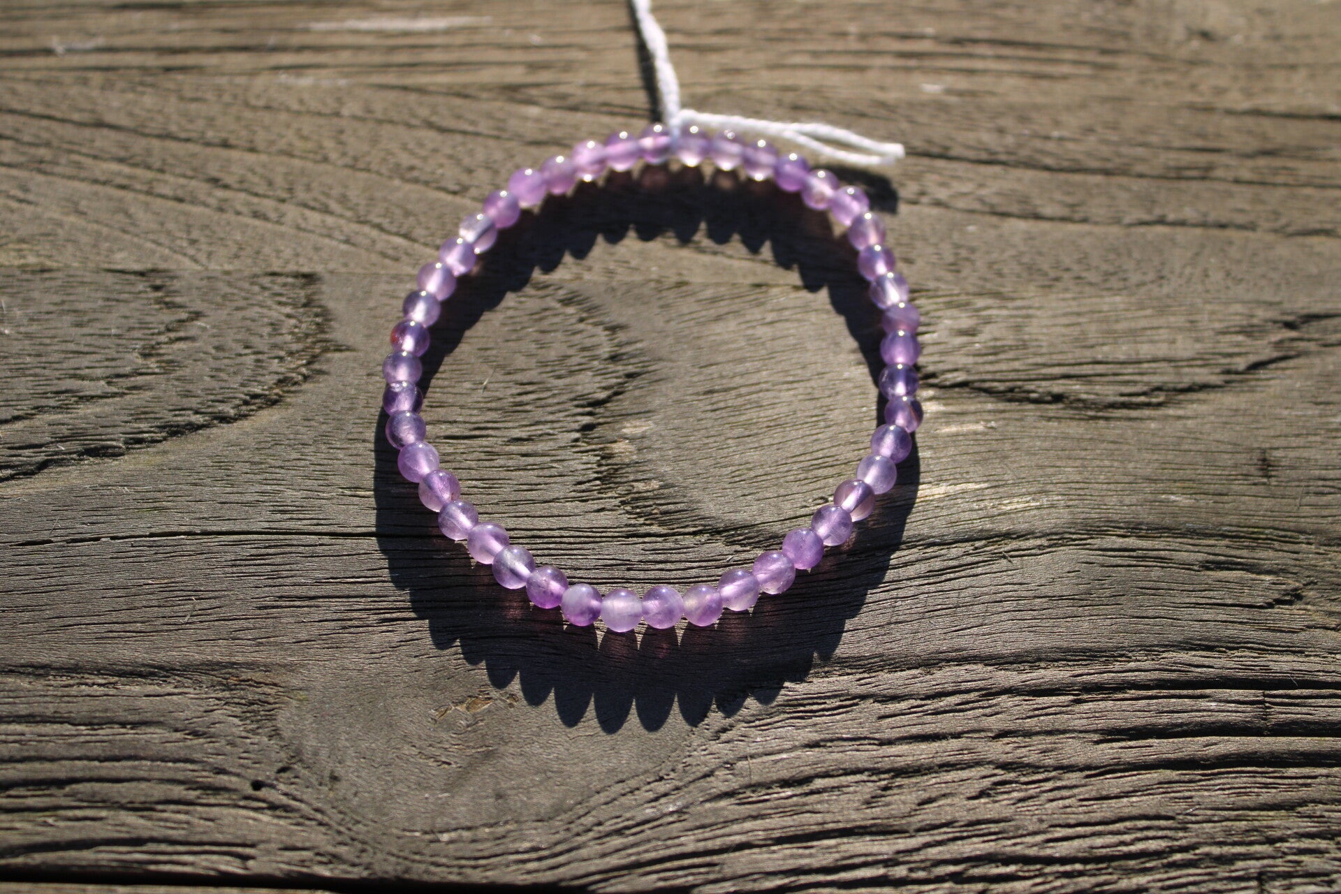 Armband Amethist 4mm #1