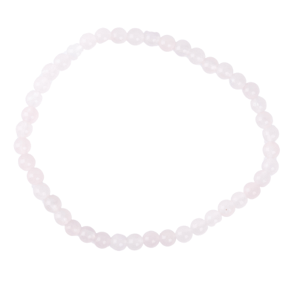 Armband Rozenkwarts 4mm