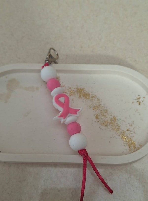 Sleutelhanger Pink Ribbon