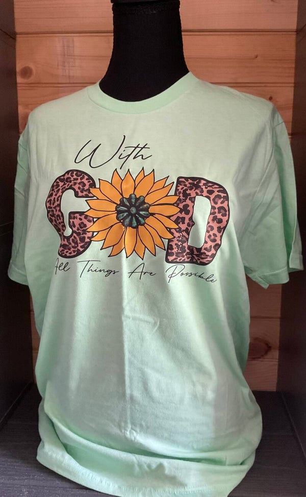 With God All Things Are Possible (SHIRT 08)