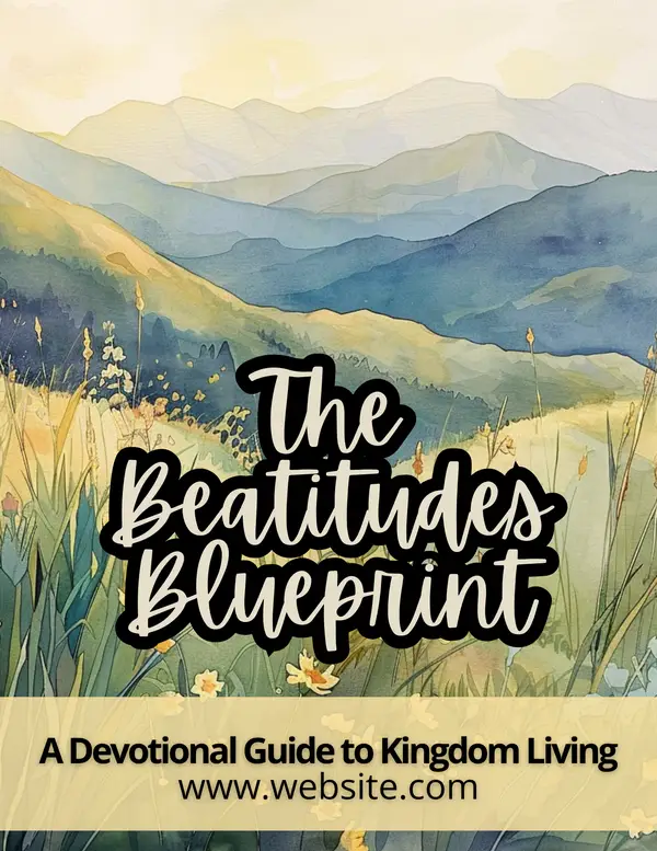 THE BEATITUDES BLUEPRINT