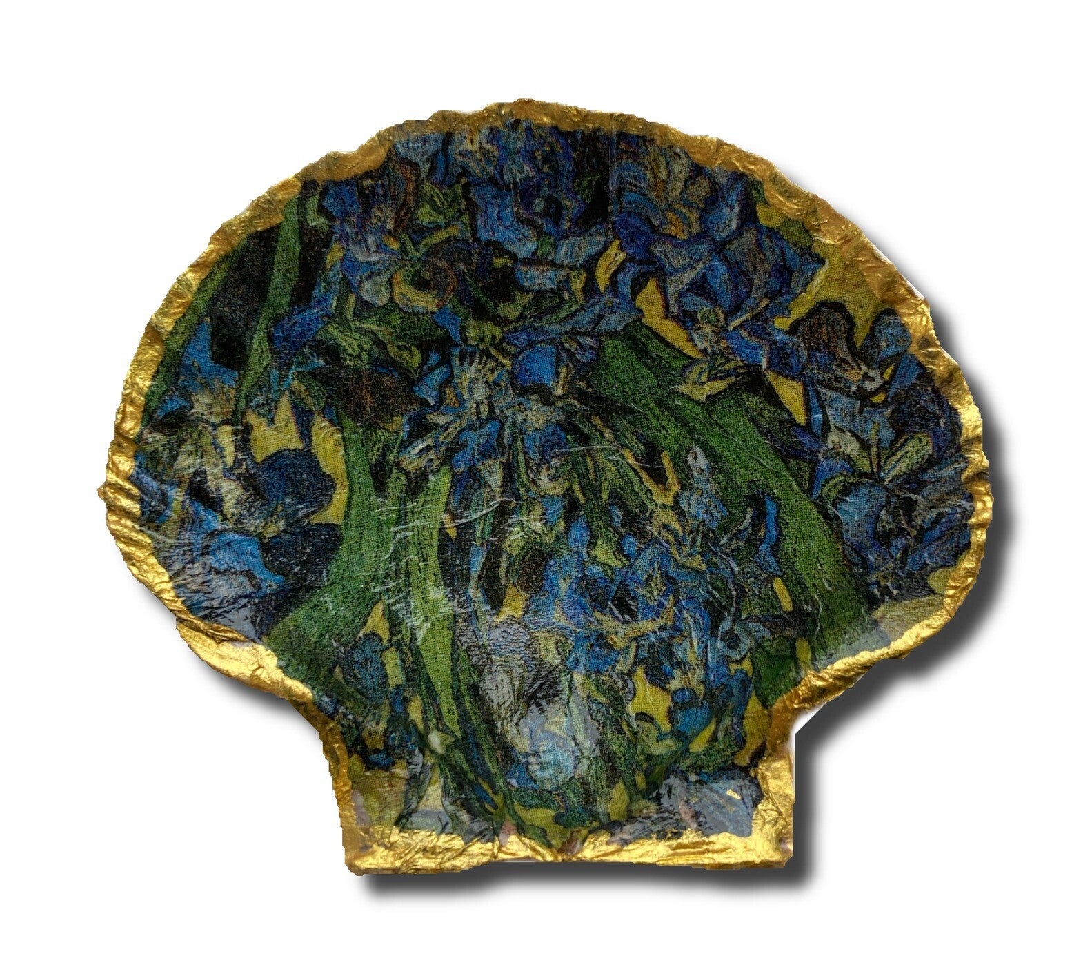 Irissen van Van Gogh op kleine schelp (7079)
