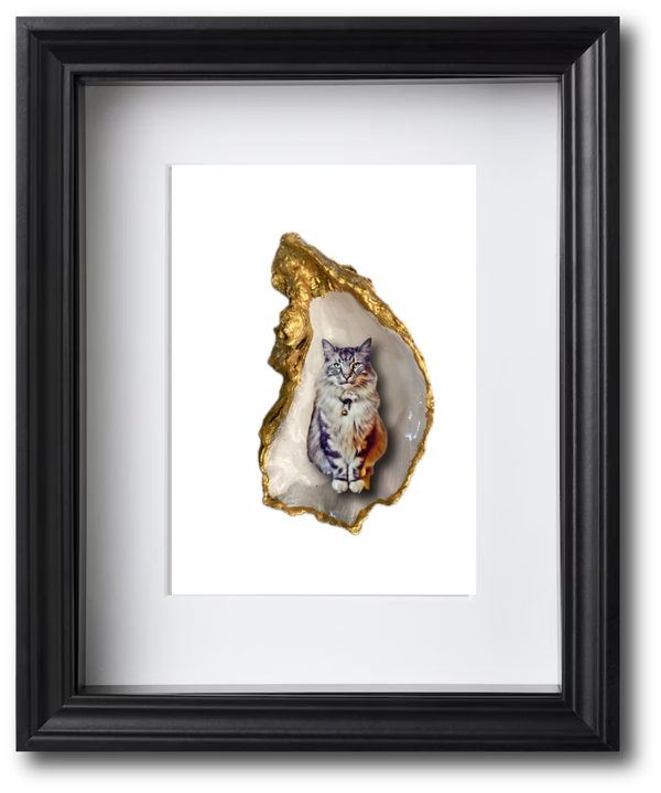 XL Oesterschelp met je favoriete huisdier