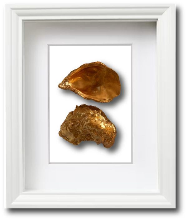 WITTE LIJST WIT DUBBELE GOUDEN OESTER HOL/BOL