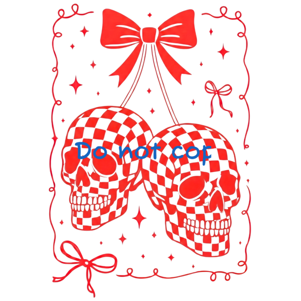 DTF - Cherry skulls