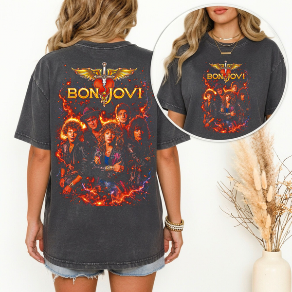 DTF - B JOVI (Halftone)