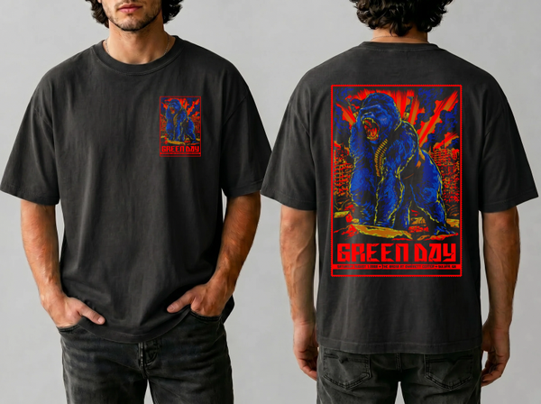 DTF - Greenday Ape (Halftone)