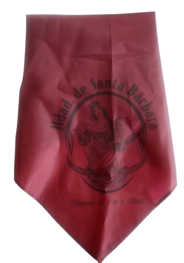 Pañuelo Santa Bárbara Rojo