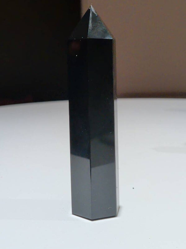 Zwarte Obsidiaan Torens 9,5cm