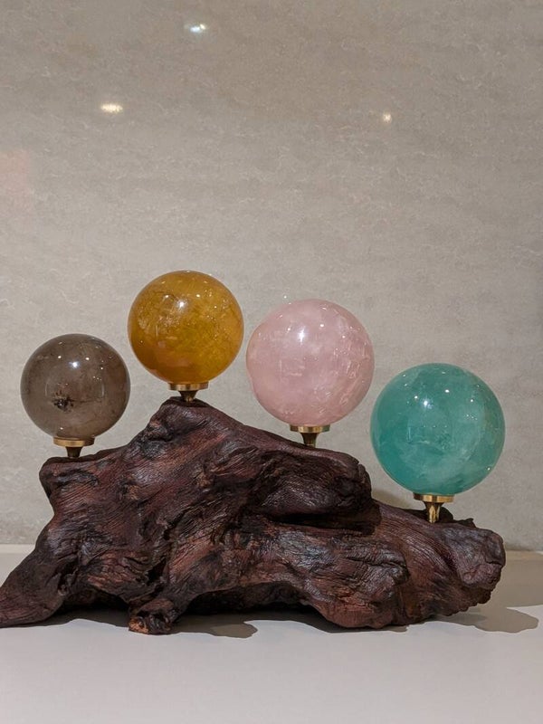 HQ set voor loslaten, Liefde, Helderheid en Groei