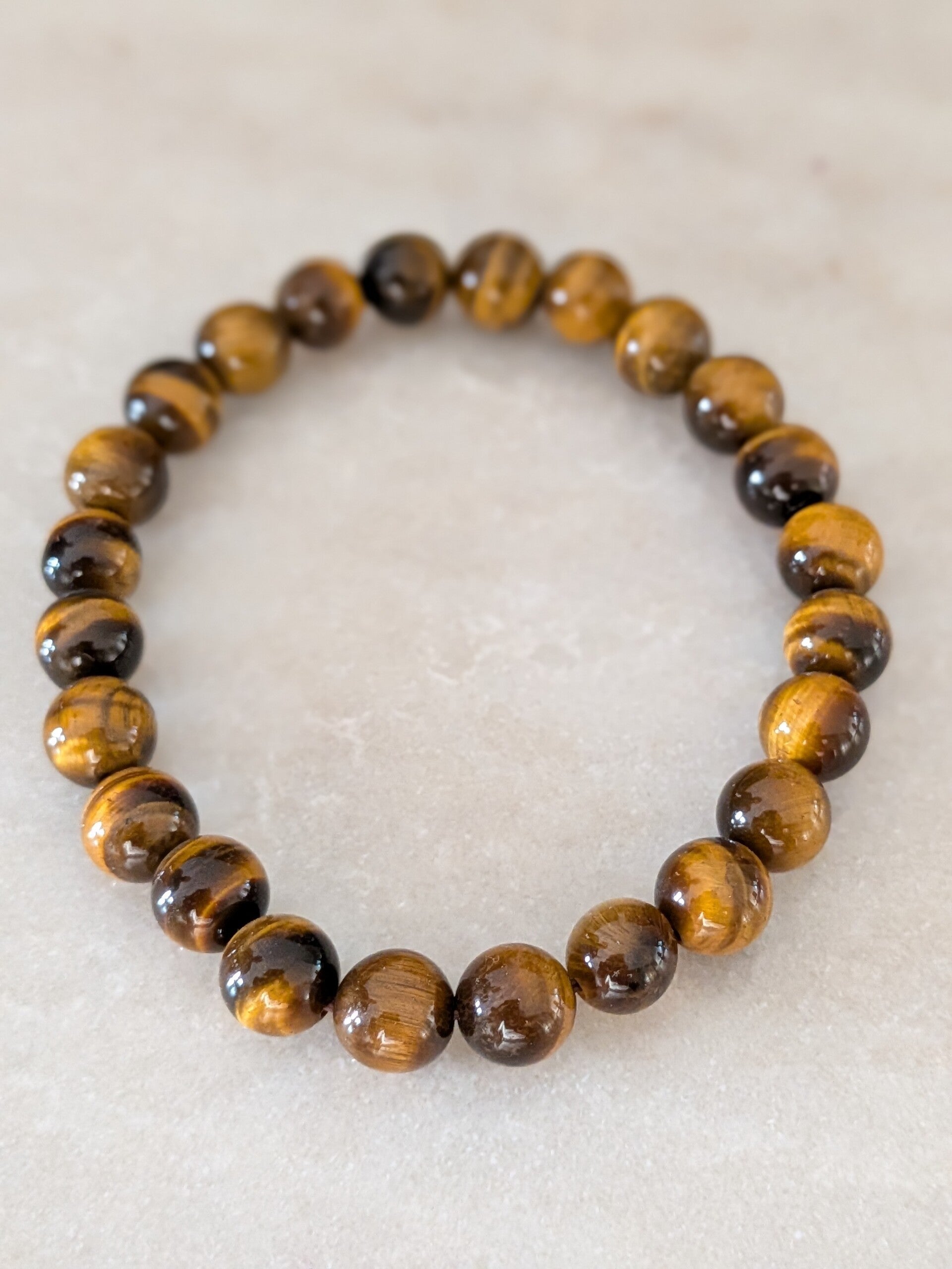 Tijgeroog armband 8mm