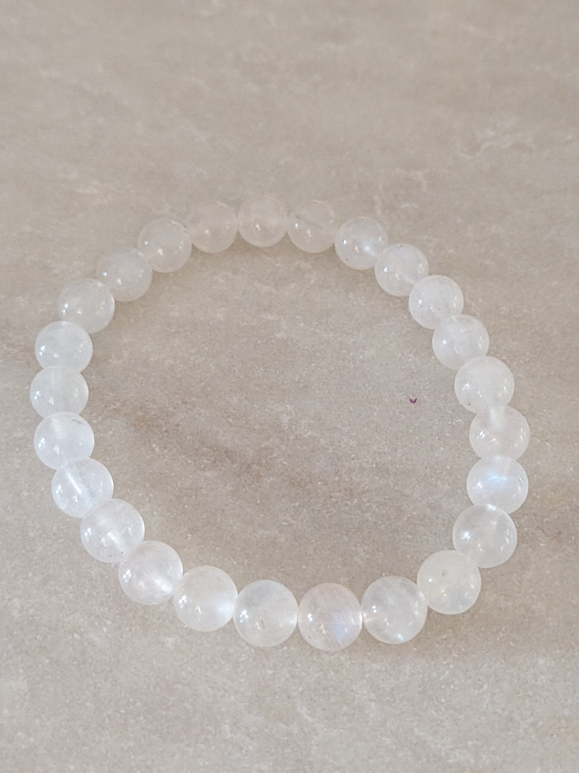 Maansteen armband 7Mm