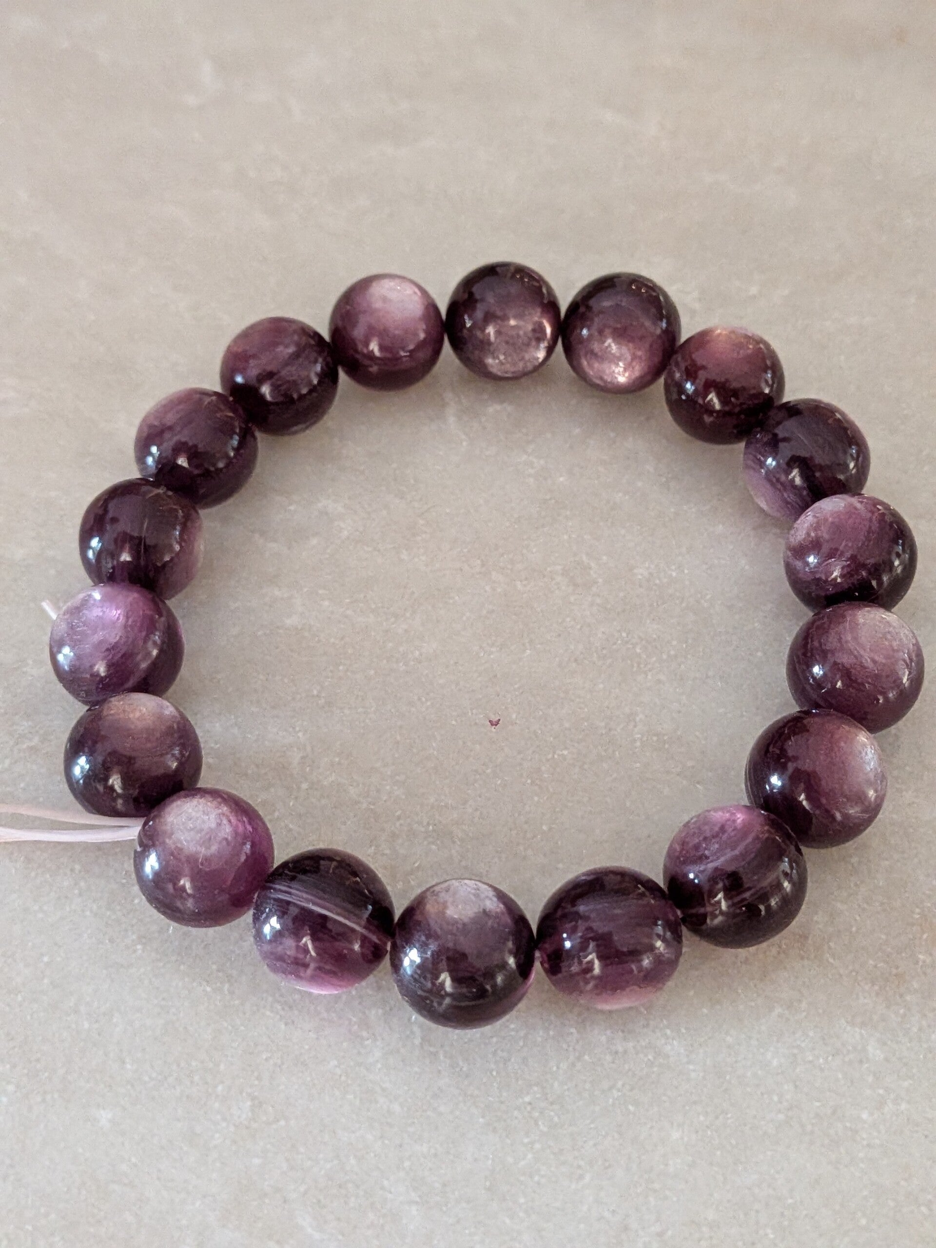 lepidolite armbanden