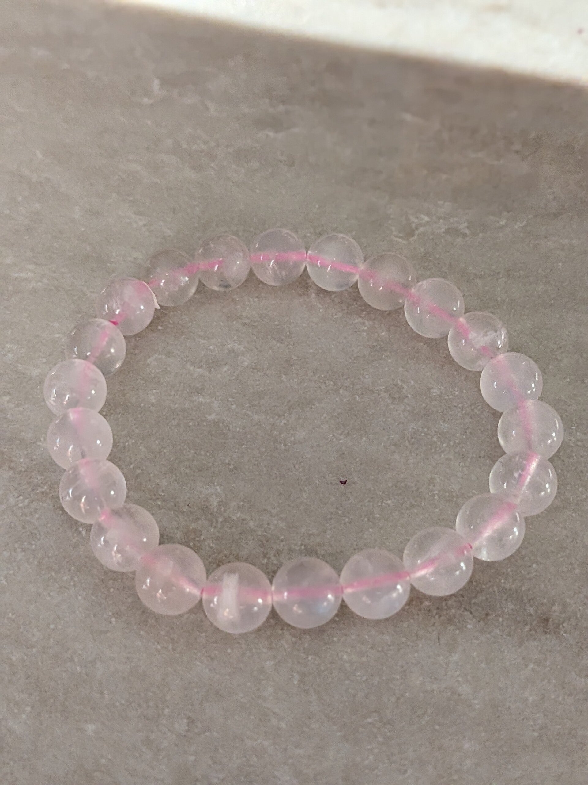 Rose maansteen armband 8mm