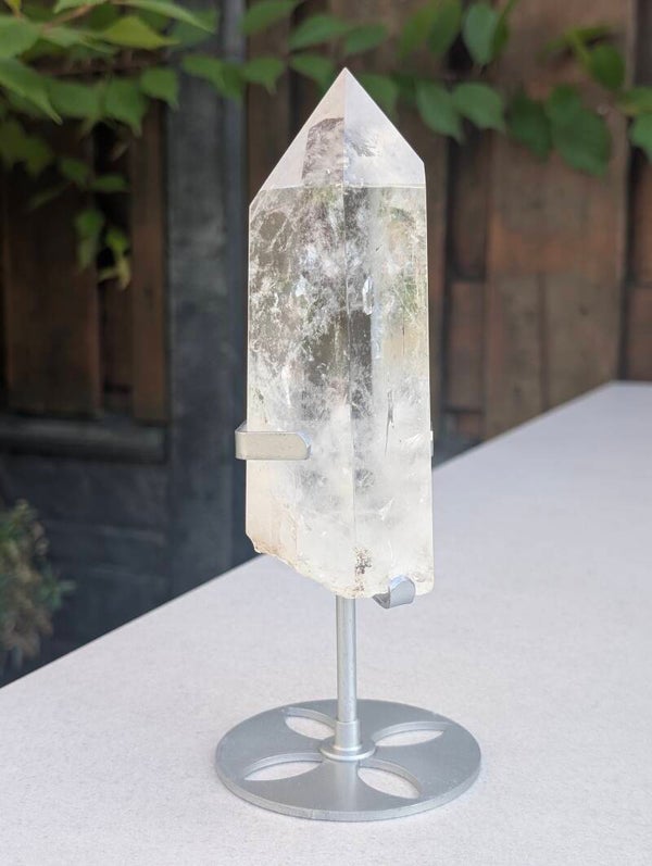 Clear bergkristal toren 20cm