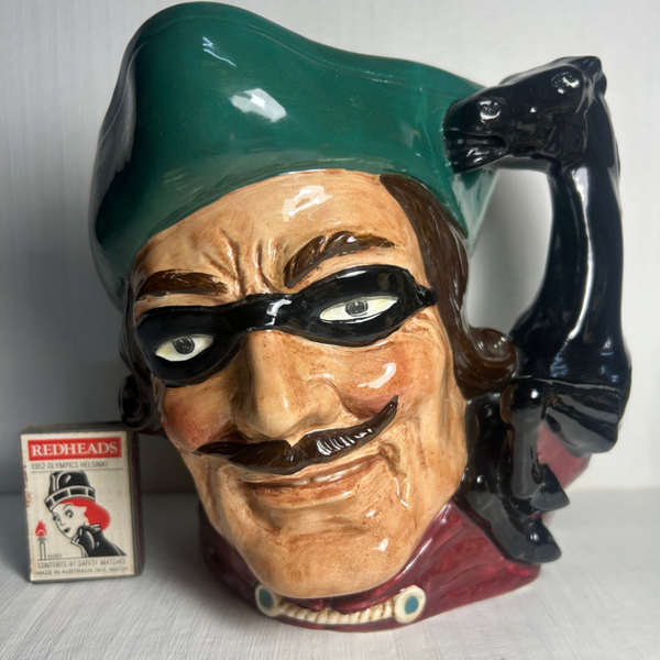 Large Dick Turpin Character Jug by Royal Doulton